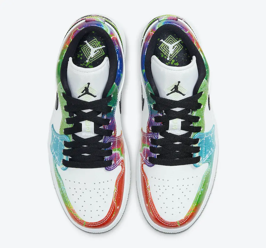 Giày Nike Air Jordan 1 Low 'Galaxy' CW7309-090 - Ảnh 3