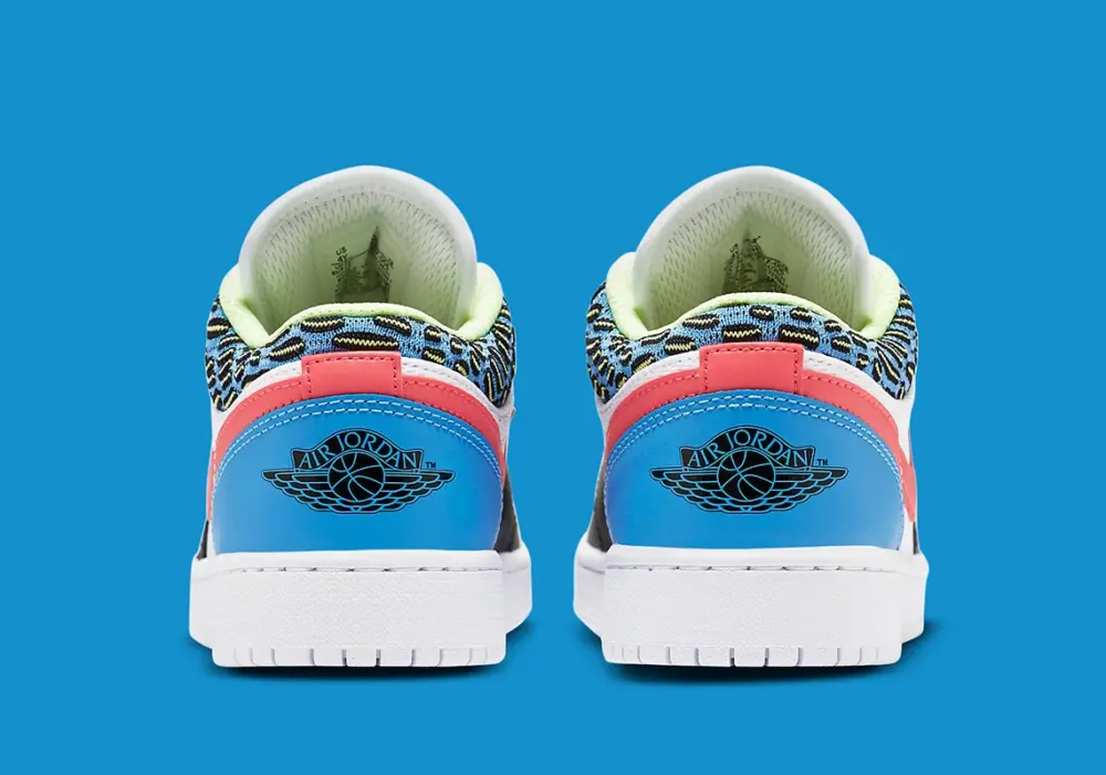 Giày Nike Air Jordan 1 Low GS 'Funky Patterns' DH5927-006 - Ảnh 8