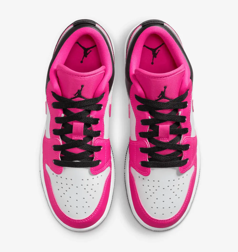 Giày Nike Jordan 1 Low GS 'Fierce Pink' DZ5365-601 - Ảnh 3