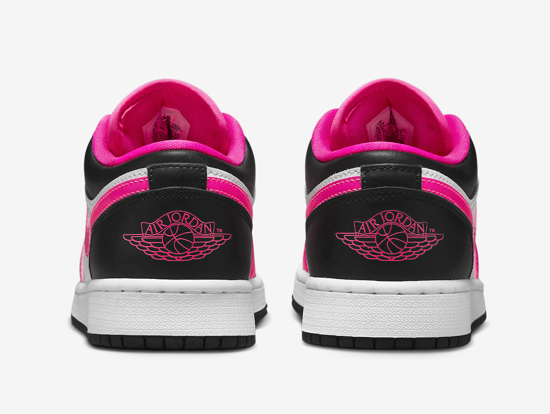 Giày Nike Jordan 1 Low GS 'Fierce Pink' DZ5365-601 - Ảnh 4