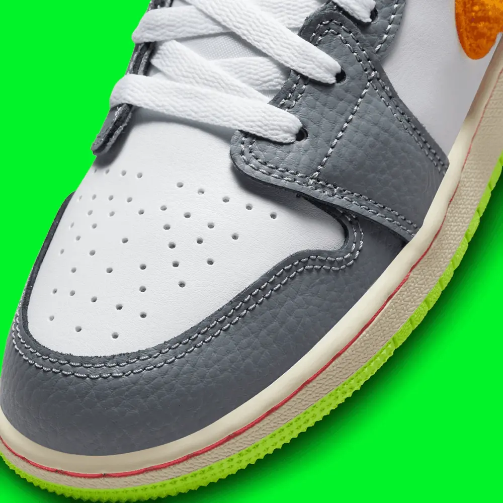 Giày Nike Air Jordan 1 Low GS 'Hoops' FB1835-181 - Ảnh 5