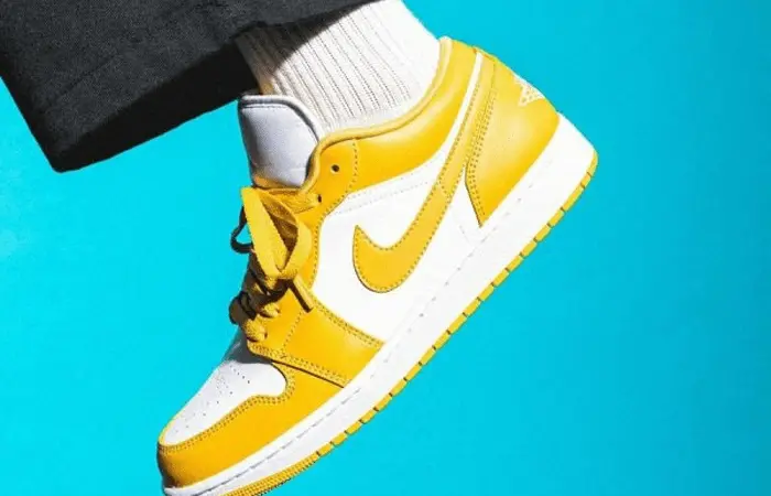 Giày Nike Air Jordan 1 Low 'Pollen' 553558-171 - Ảnh 5