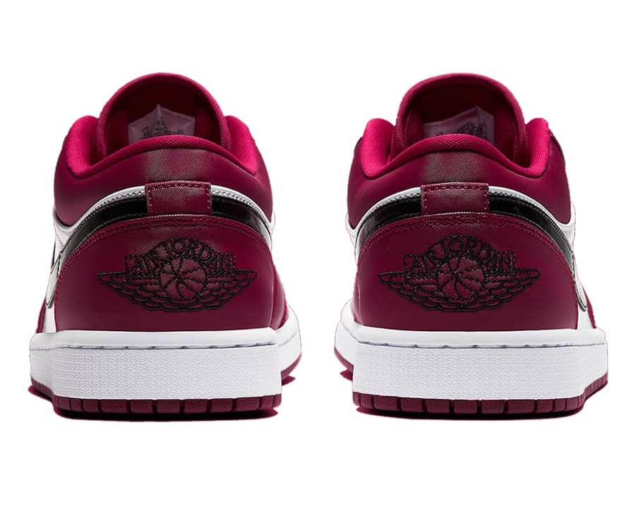 Giày Nike Air Jordan 1 Low GS 'Noble Red' 553560-604 - Ảnh 7
