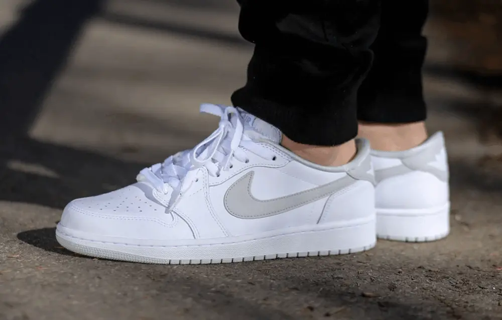 Giày Nike Air Jordan 1 Retro Low OG 'Neutral Grey' 2021 CZ0790-100 - Ảnh 3