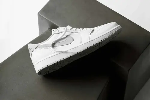 Giày Nike Air Jordan 1 Retro Low OG 'Neutral Grey' 2021 CZ0790-100 - Ảnh 4