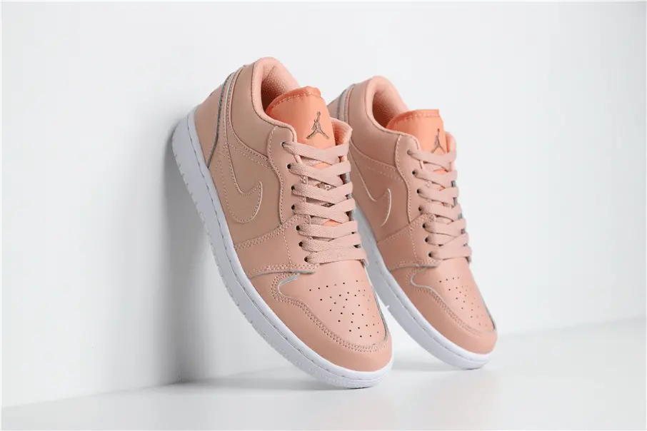 Giày Nike Air Jordan 1 Low GG 'Bleached Coral' 554723-615 - Ảnh 6
