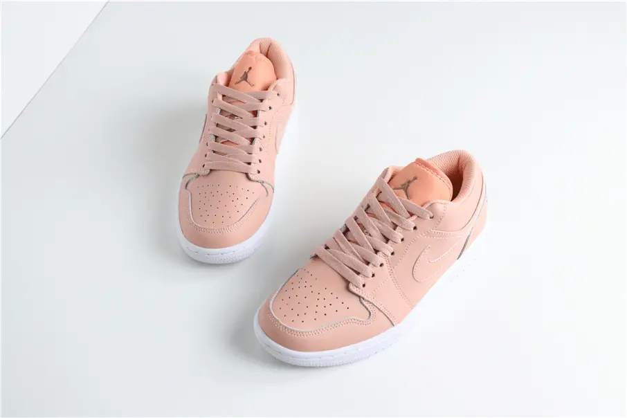 Giày Nike Air Jordan 1 Low GG 'Bleached Coral' 554723-615 - Ảnh 5