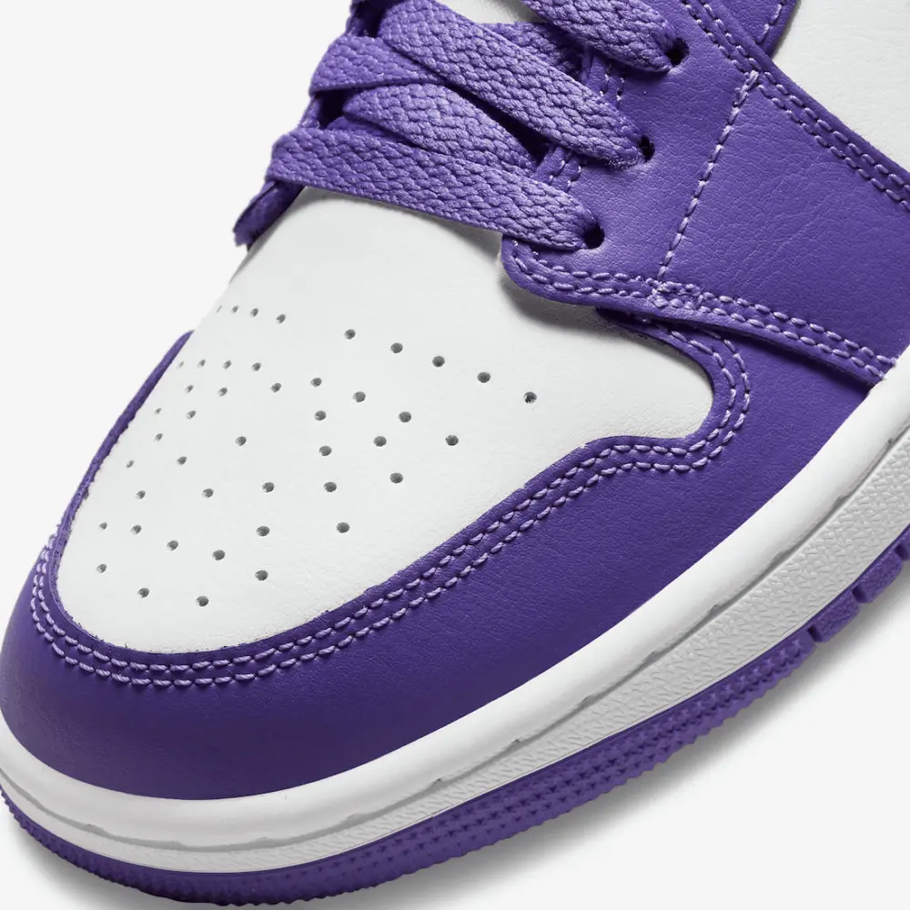 Giày Nike Air Jordan 1 Low 'Psychic Purple' DC0774-500 - Ảnh 7