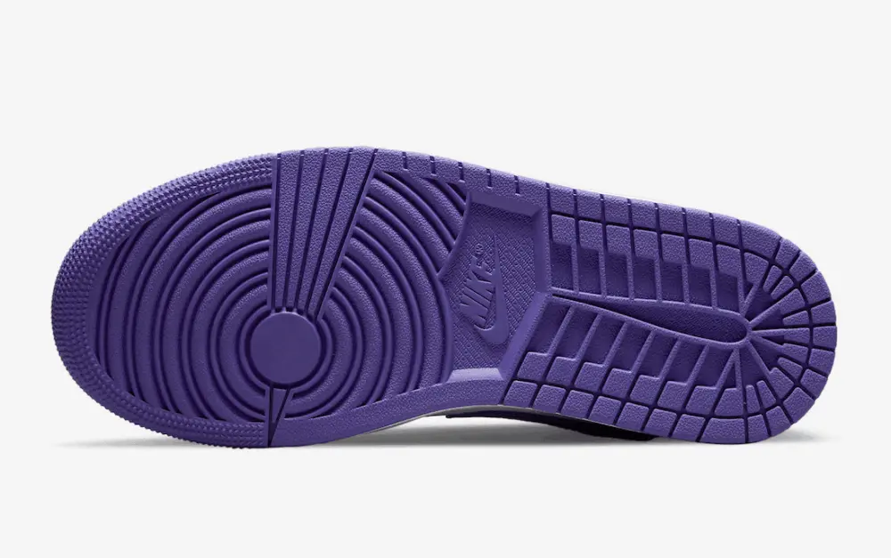 Giày Nike Air Jordan 1 Low 'Psychic Purple' DC0774-500 - Ảnh 6