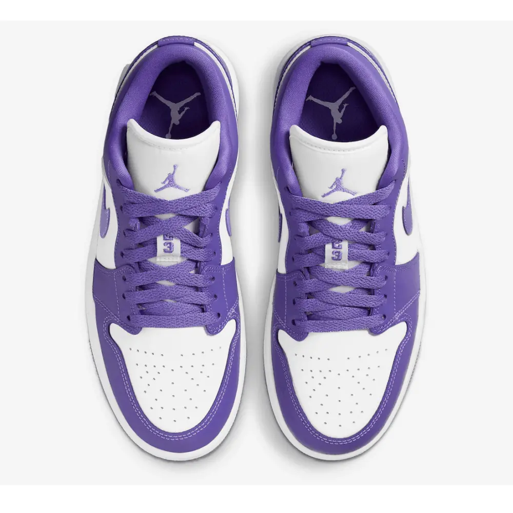 Giày Nike Air Jordan 1 Low 'Psychic Purple' DC0774-500 - Ảnh 4