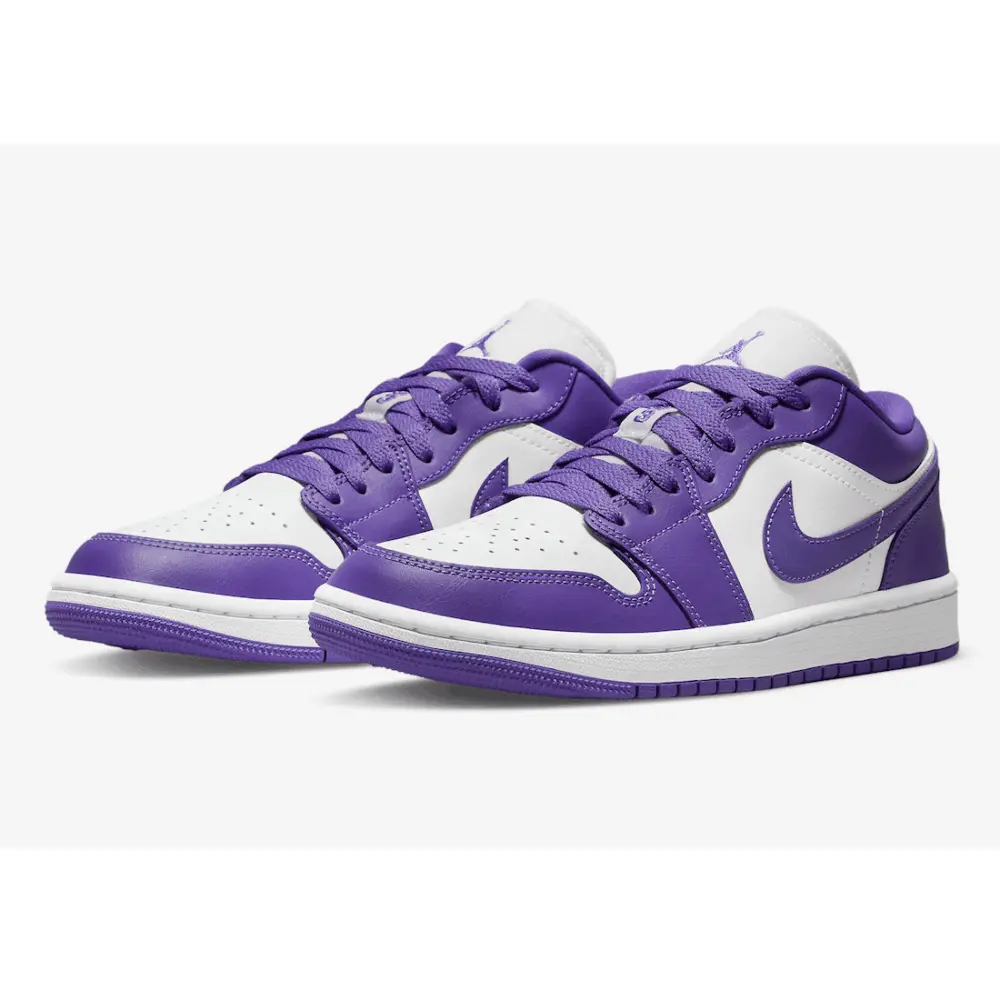 Giày Nike Air Jordan 1 Low 'Psychic Purple' DC0774-500 - Ảnh 3