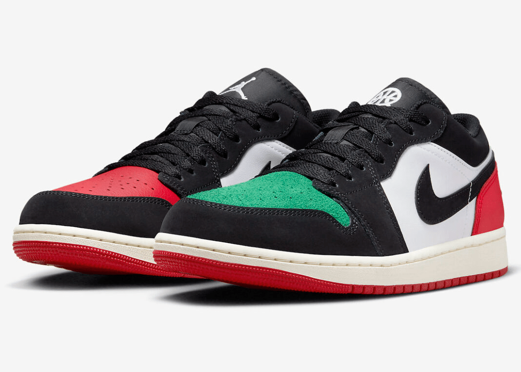 Giày Nike Air Jordan 1 Low 'Quai 54' FQ6703-100 - Ảnh 7