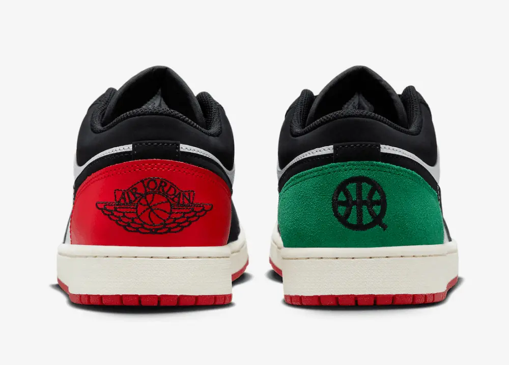 Alternative view of Giày Nike Air Jordan 1 Low 'Quai 54' FQ6703-100