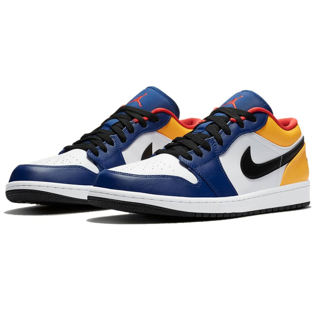 Giày Nike Air Jordan 1 Low 'Royal Yellow' 553558-123 - Ảnh 3