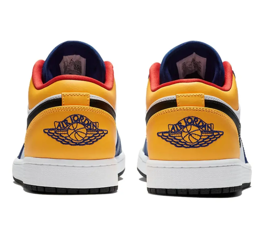Giày Nike Air Jordan 1 Low 'Royal Yellow' 553558-123 - Ảnh 5