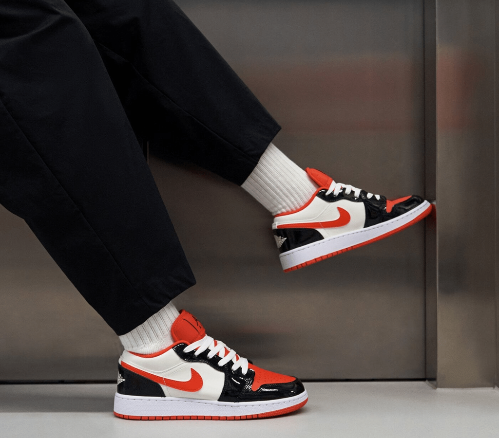 Giày Nike Jordan 1 Low 'Halloween' DV1335-800 - Ảnh 4