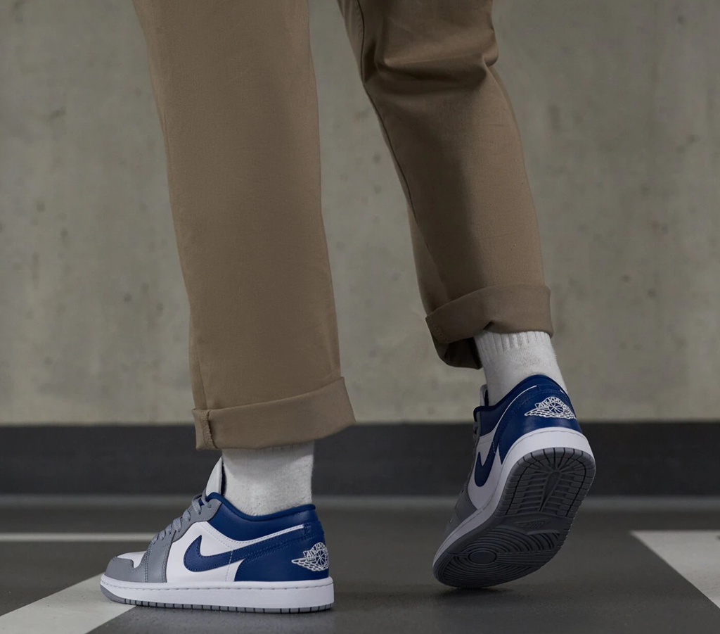 Giày Nike Air Jordan 1 Low 'French Blue' DC0774-042 - Ảnh 5