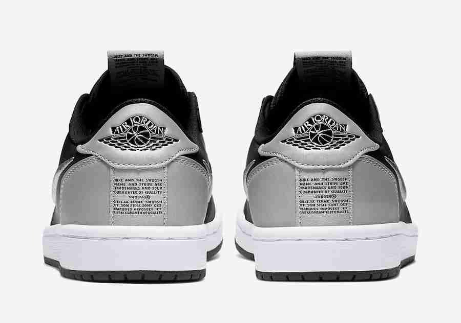 Giày Nike Wmns Air Jordan 1 Low Slip 'Shadow' CQ0279-001 - Ảnh 5
