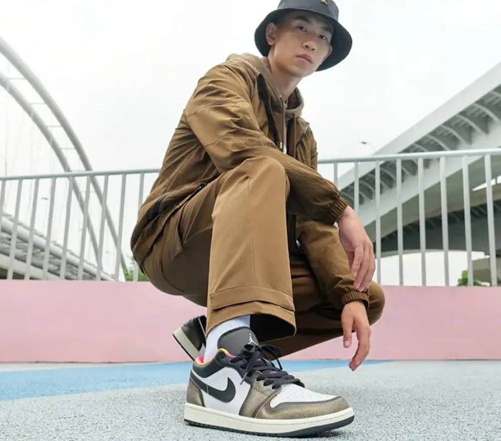 Alternative view of Giày Nike Air Jordan 1 Low 'White Sail' DQ8422-001