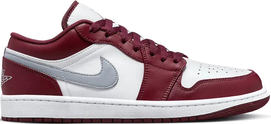 Giày Nike Air Jordan 1 Low 'White Bordeaux' 553558-615