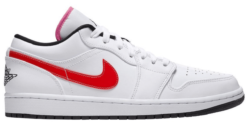 Giày Nike Air Jordan 1 Low White Multi-Color CW7009-100