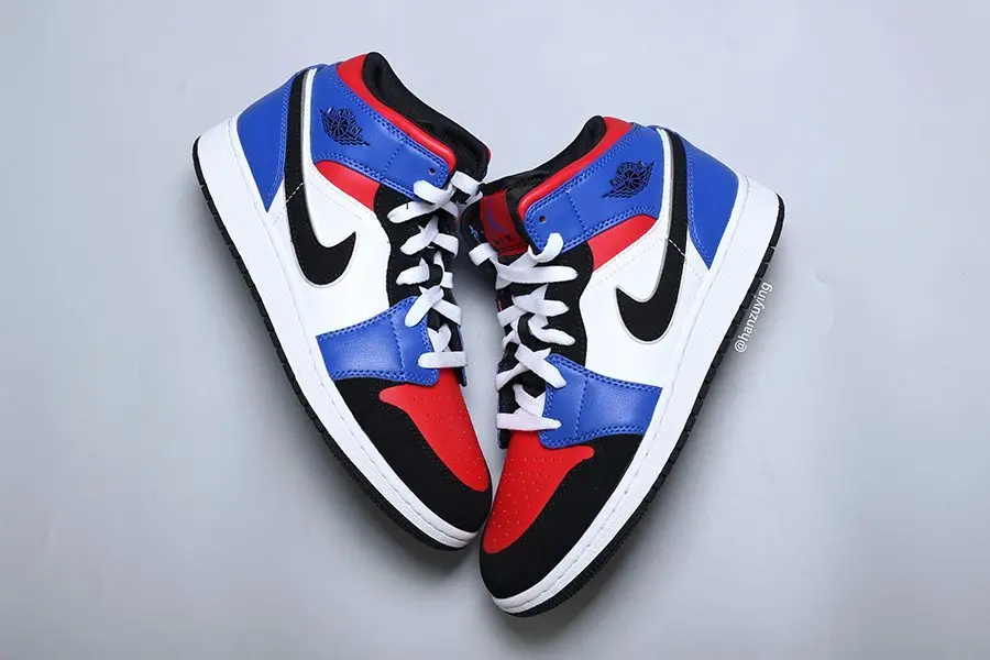 Giày Nike Air Jordan 1 Mid 'Top 3' 554724-124 - Ảnh 5