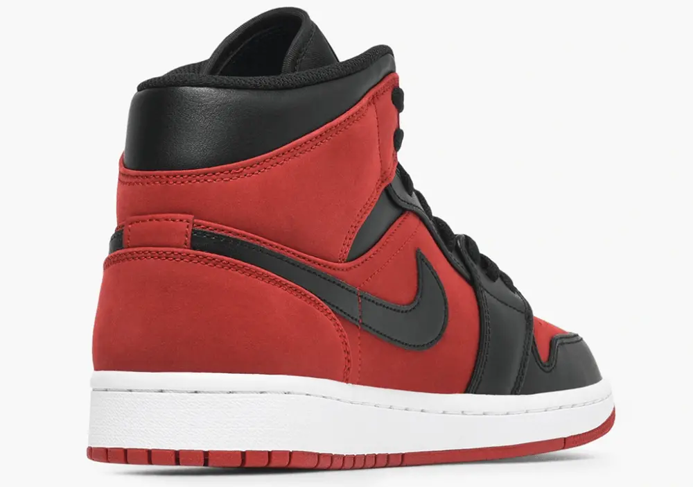 Giày Nike Air Jordan 1 Mid 'Reverse Banned' 554724-610 - Ảnh 5