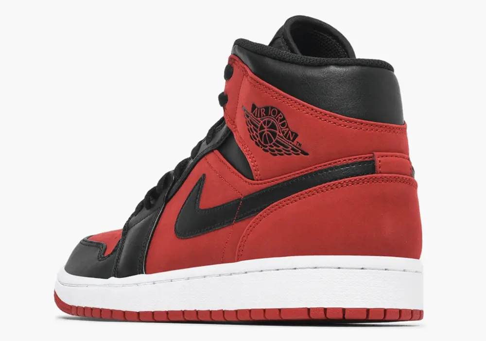 Giày Nike Air Jordan 1 Mid 'Reverse Banned' 554724-610 - Ảnh 4
