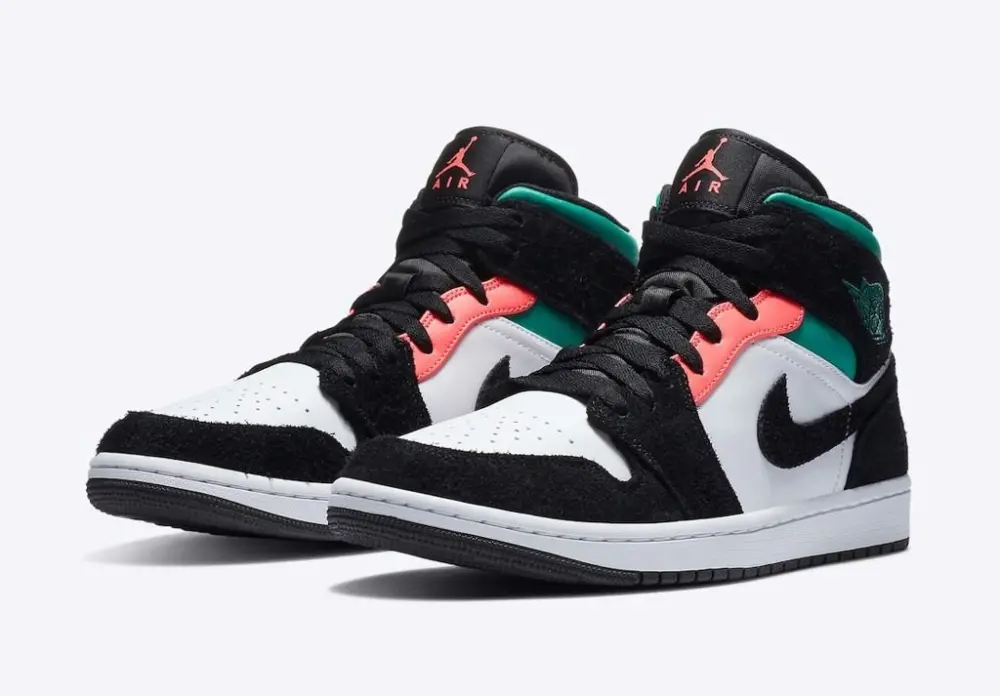 Alternative view of Giày Nike Air Jordan 1 Mid SE 'South Beach' 852542-116