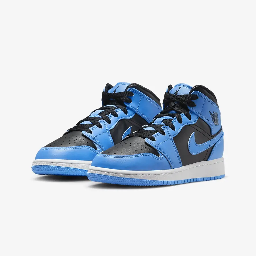 Giày Nike Air Jordan 1 Mid 'University Blue' DQ8423-401 - Ảnh 4