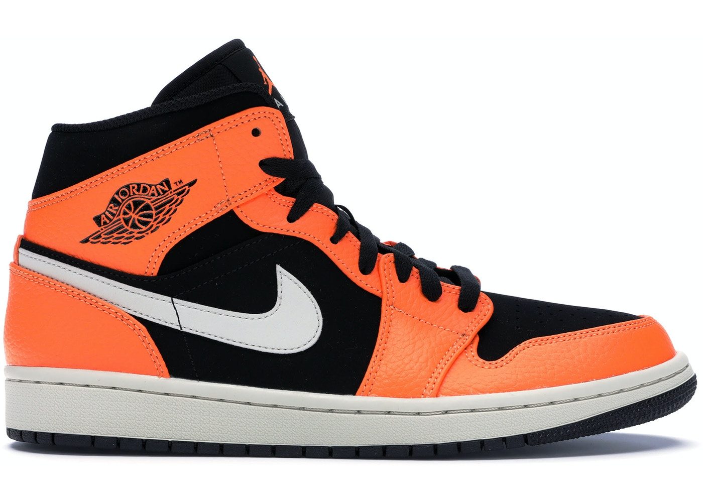 Giày Nike Air Jordan 1 Mid Black Cone 554724-062