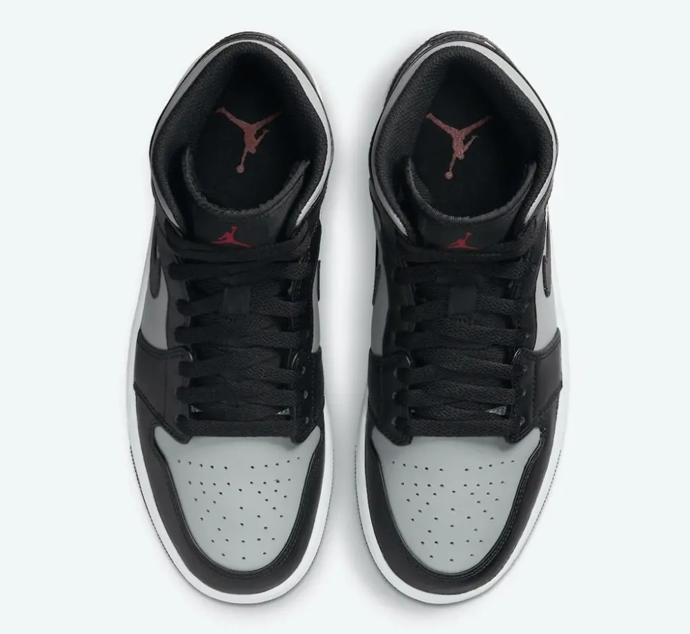 Giày Nike Air Jordan 1 Mid 'Shadow' 554724-096 - Ảnh 4
