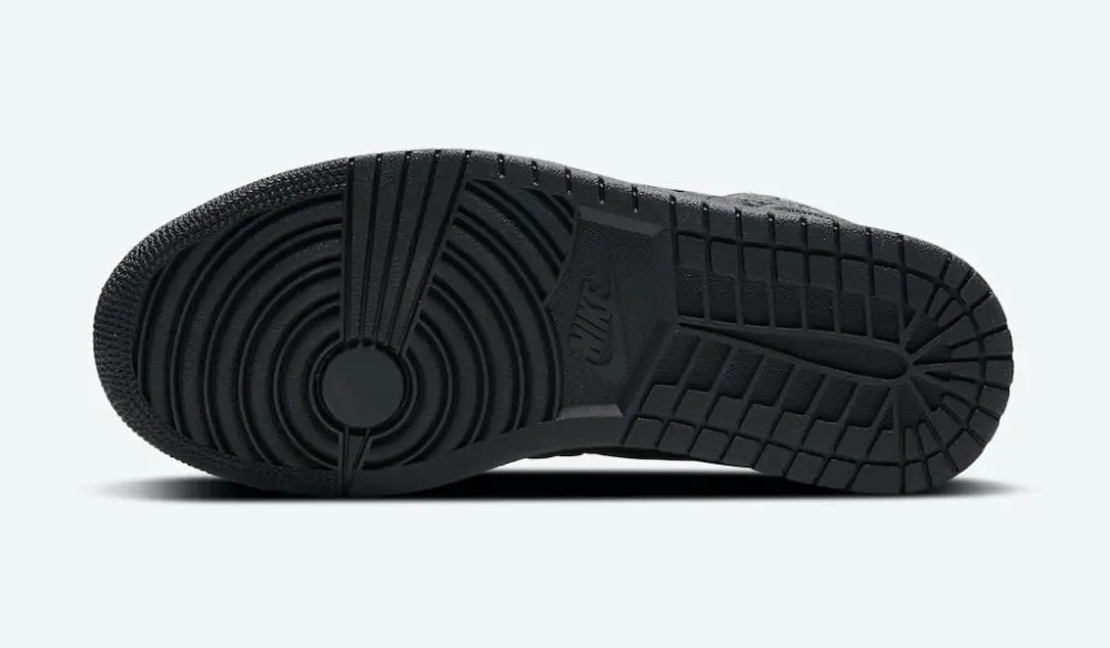 Giày Nike Wmns Air Jordan 1 Mid SE 'Black Quilted' DB6078-001 - Ảnh 5