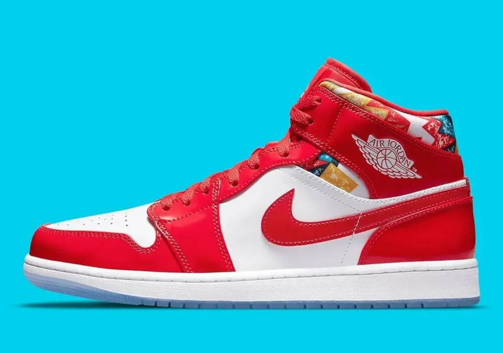 Giày Nike Air Jordan 1 Mid SE GS 'Barcelona Sweater' DC7248-600 - Ảnh 5
