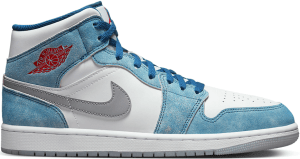 Giày Nike Air Jordan 1 Mid 'French Blue Fire Red' DN3706-401