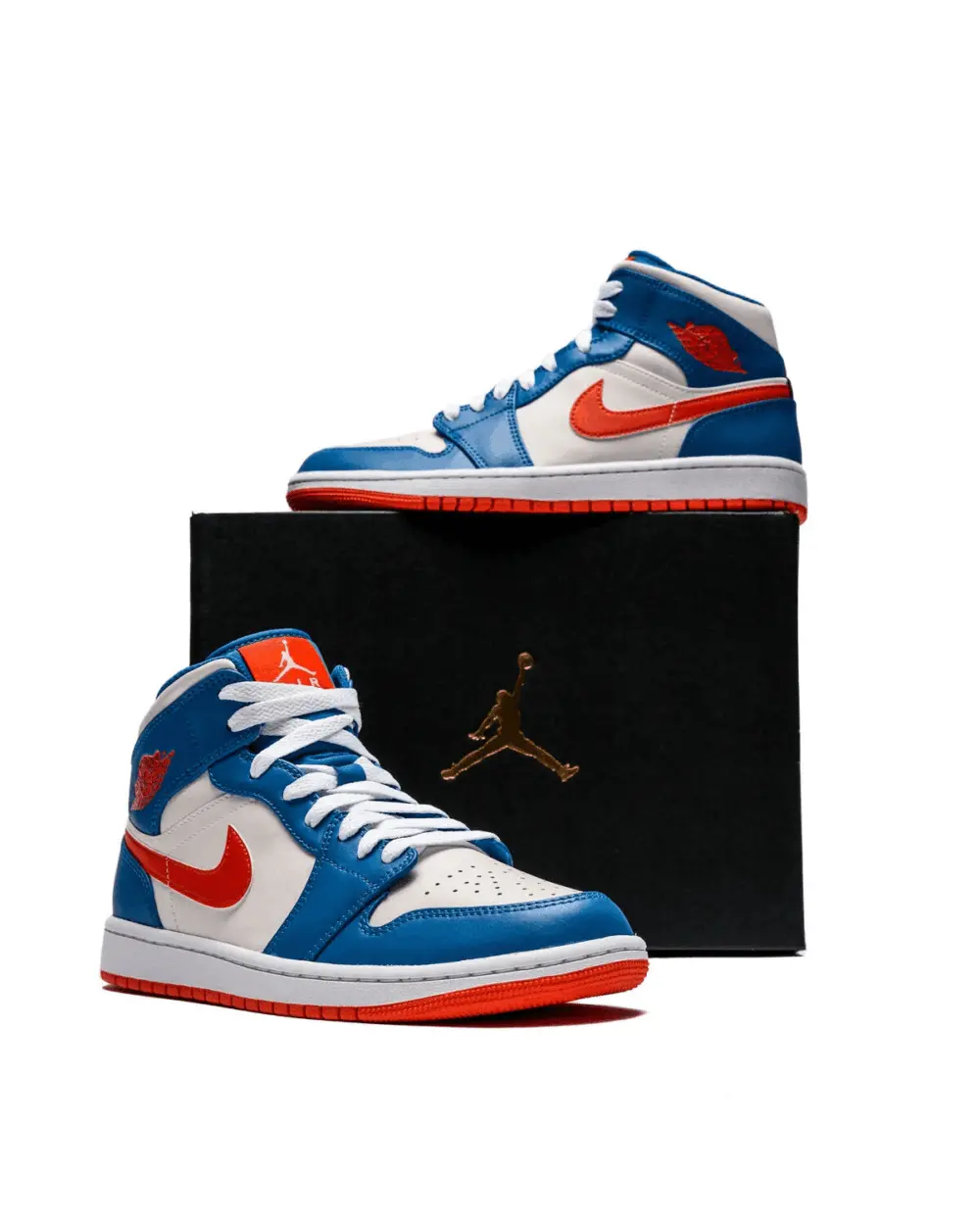 Giày Nike Air Jordan 1 Mid 'Knicks' FD1029-400 - Ảnh 5