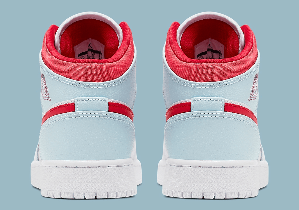 Giày Nike Air Jordan 1 Mid GS 'Topaz Mist' 555112-104 - Ảnh 5