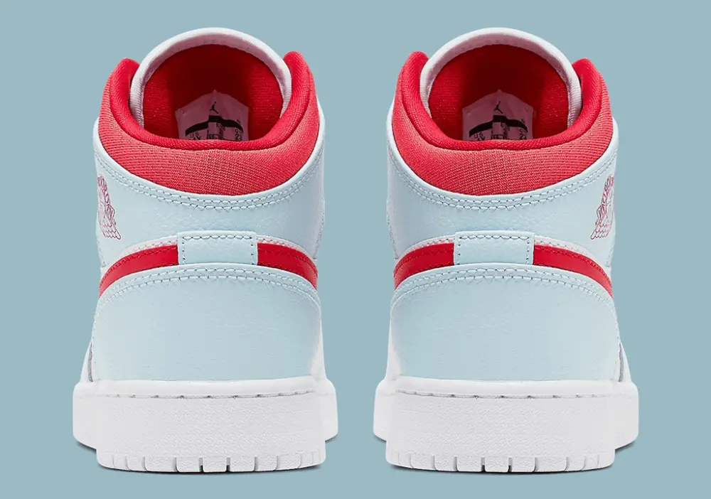 Giày Nike Air Jordan 1 Mid GS 'Topaz Mist' 555112-104 - Ảnh 5