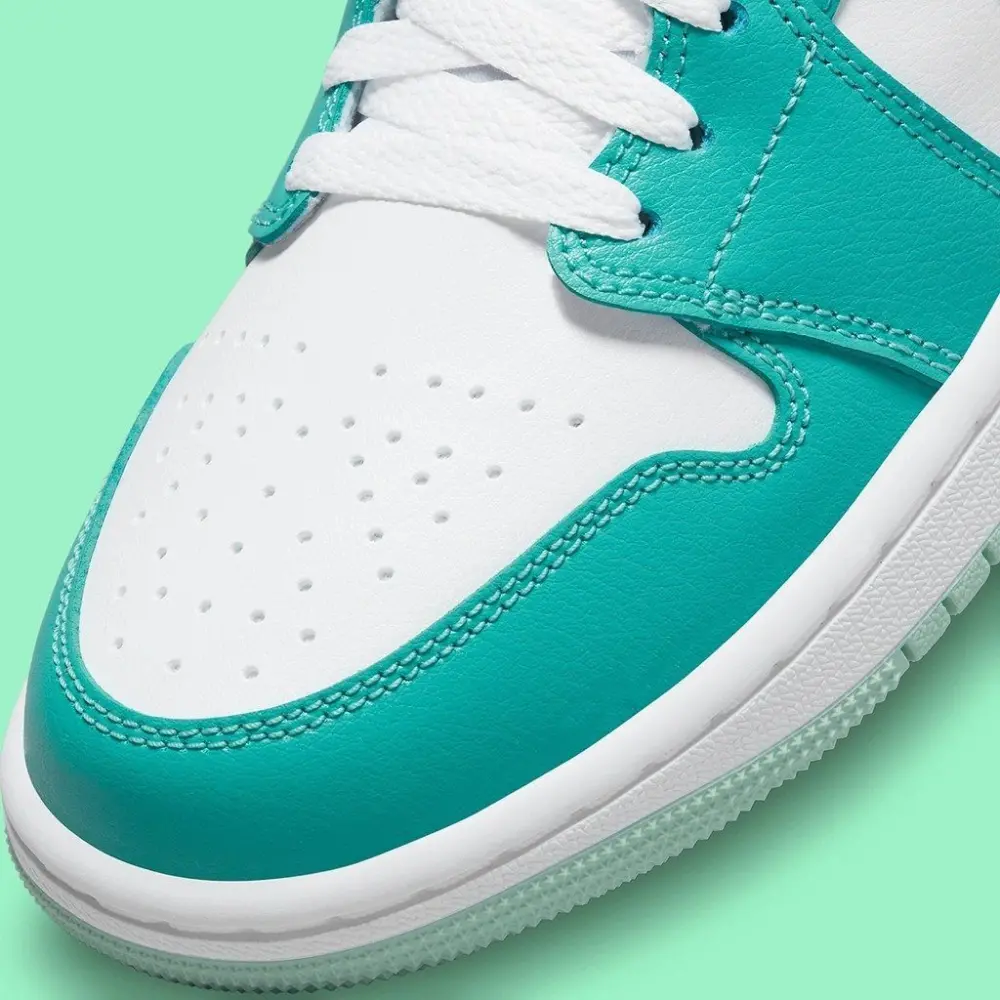 Giày Nike Jordan 1 Mid 'Washed Teal Mint Foam' DV2229-300 - Ảnh 5
