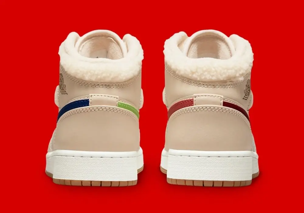 Giày Nike Air Jordan 1 Mid Utility GS 'Fleece' DO2207-264 - Ảnh 6