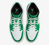 Giày Nike Air Jordan 1 Mid 'Lucky Green' DQ8426-301 - Ảnh 8