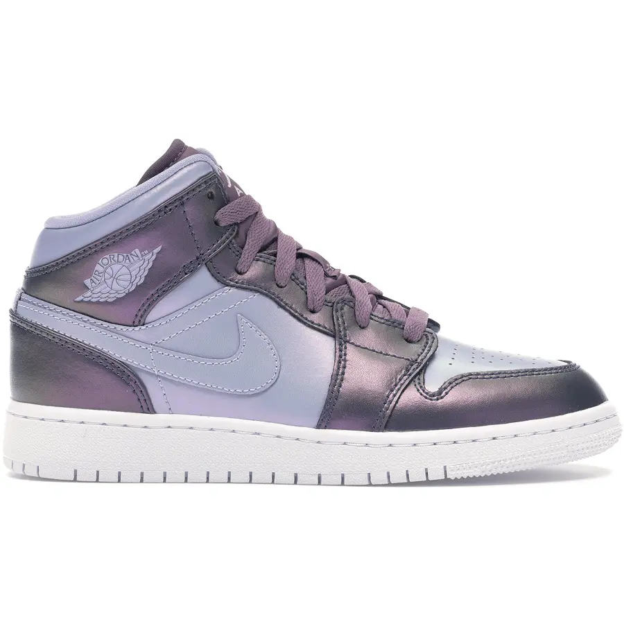Giày Nike Air Jordan 1 Mid GS 'Metallic Purple' AV5174-400