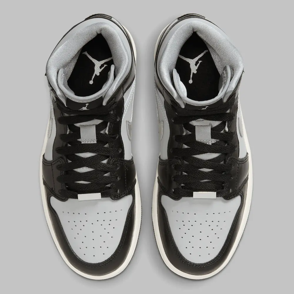 Giày Nike Air Jordan 1 Mid SE 'Black Chrome' FB9892-002 - Ảnh 3