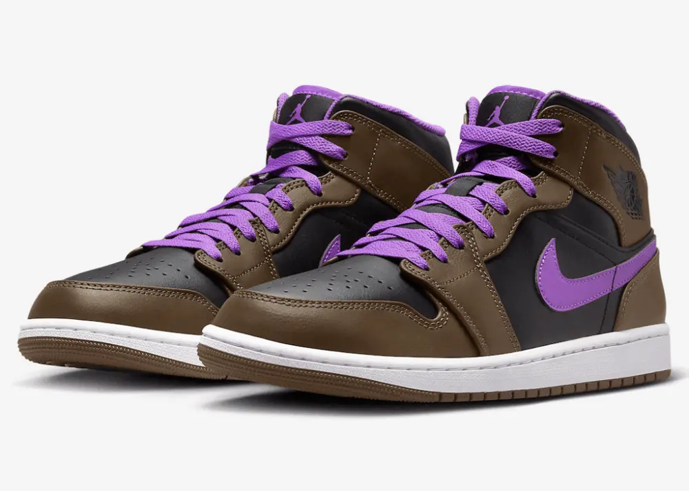 Alternative view of Giày Nike Air Jordan 1 Mid 'Palomino' DQ8426-215