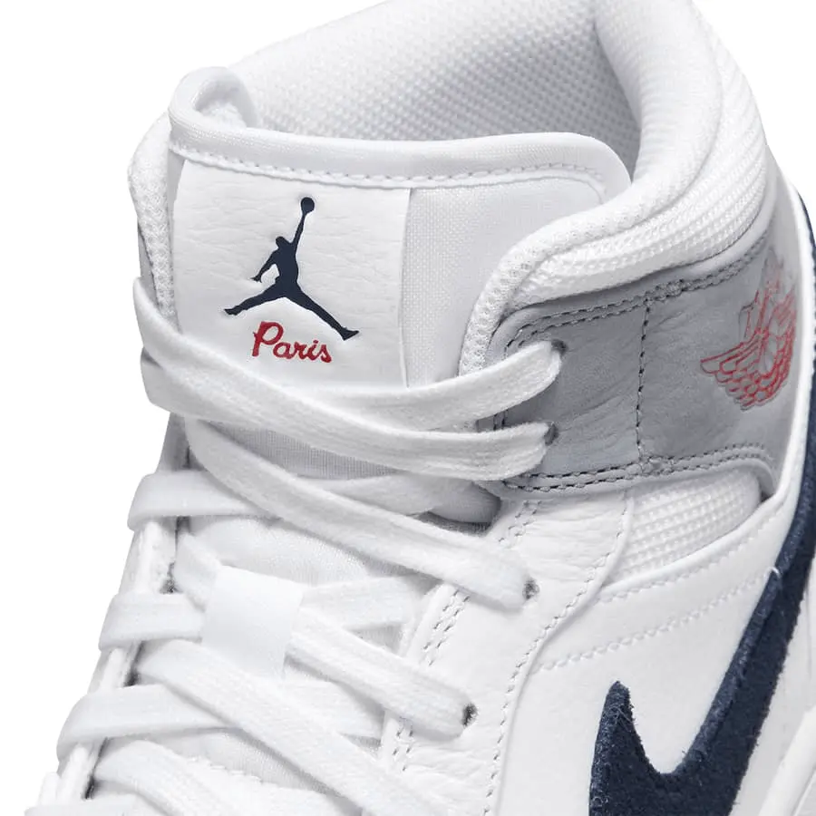 Giày Nike Air Jordan 1 Mid 'Paris' DR8038-100 - Ảnh 6