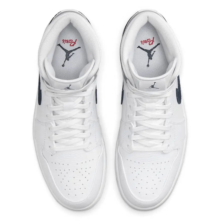 Giày Nike Air Jordan 1 Mid 'Paris' DR8038-100 - Ảnh 4