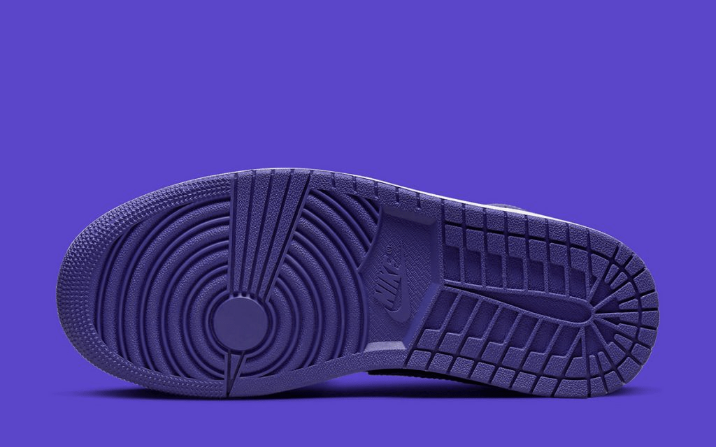 Giày Nike Air Jordan 1 Mid 'Purple Black' BQ6472-051 - Ảnh 5