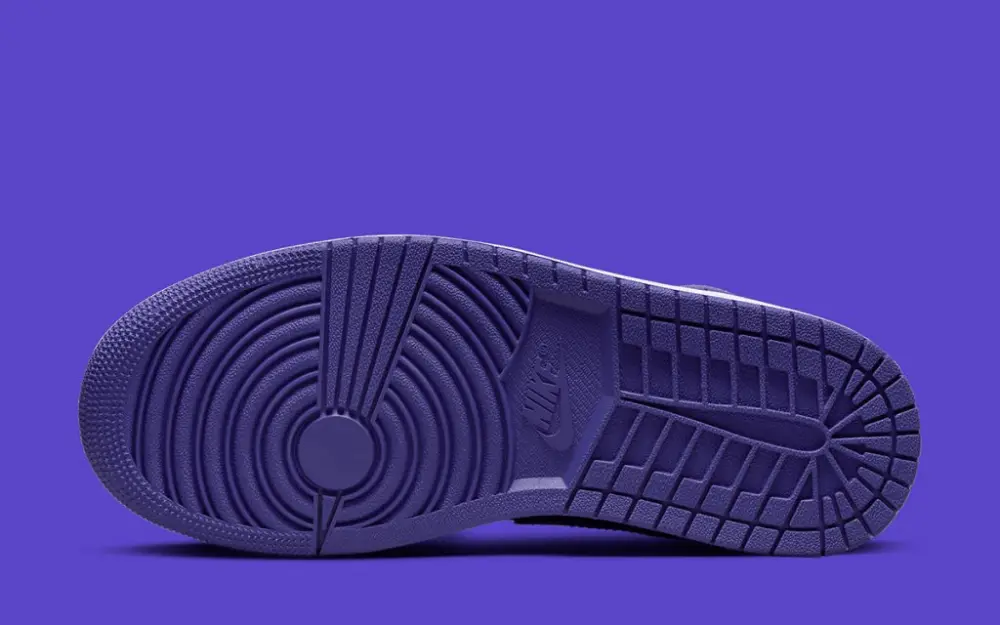 Giày Nike Air Jordan 1 Mid 'Purple Black' BQ6472-051 - Ảnh 5