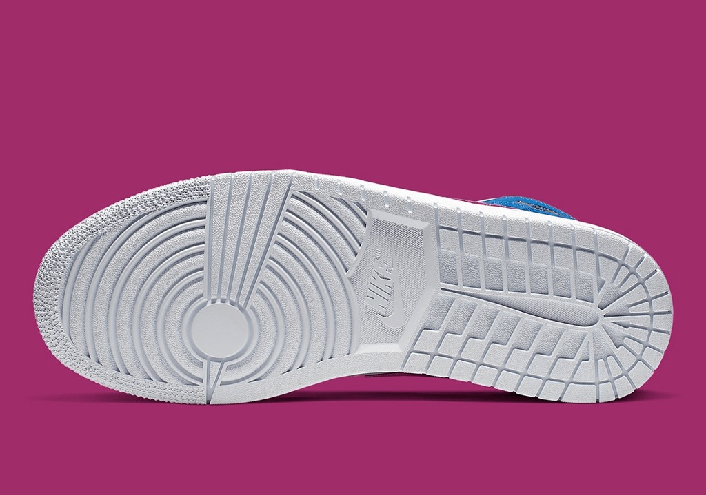 Giày Nike Air Jordan 1 Mid 'Royal Violet' 554724-451 - Ảnh 5