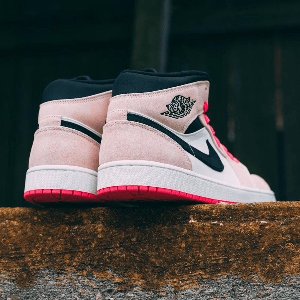 Giày Nike Air Jordan 1 Mid SE 'Crimson Tint' 852542-801 - Ảnh 4